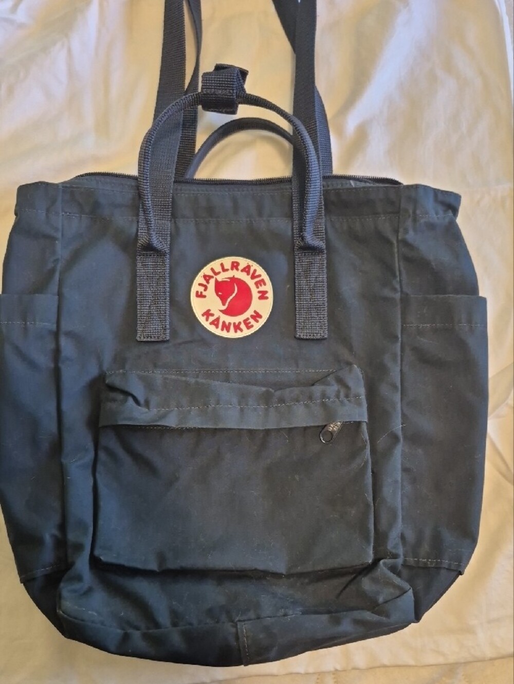 Fjällraven Kånken Navy Blue Tote Backpack - Unisex - Picture 2 of 7